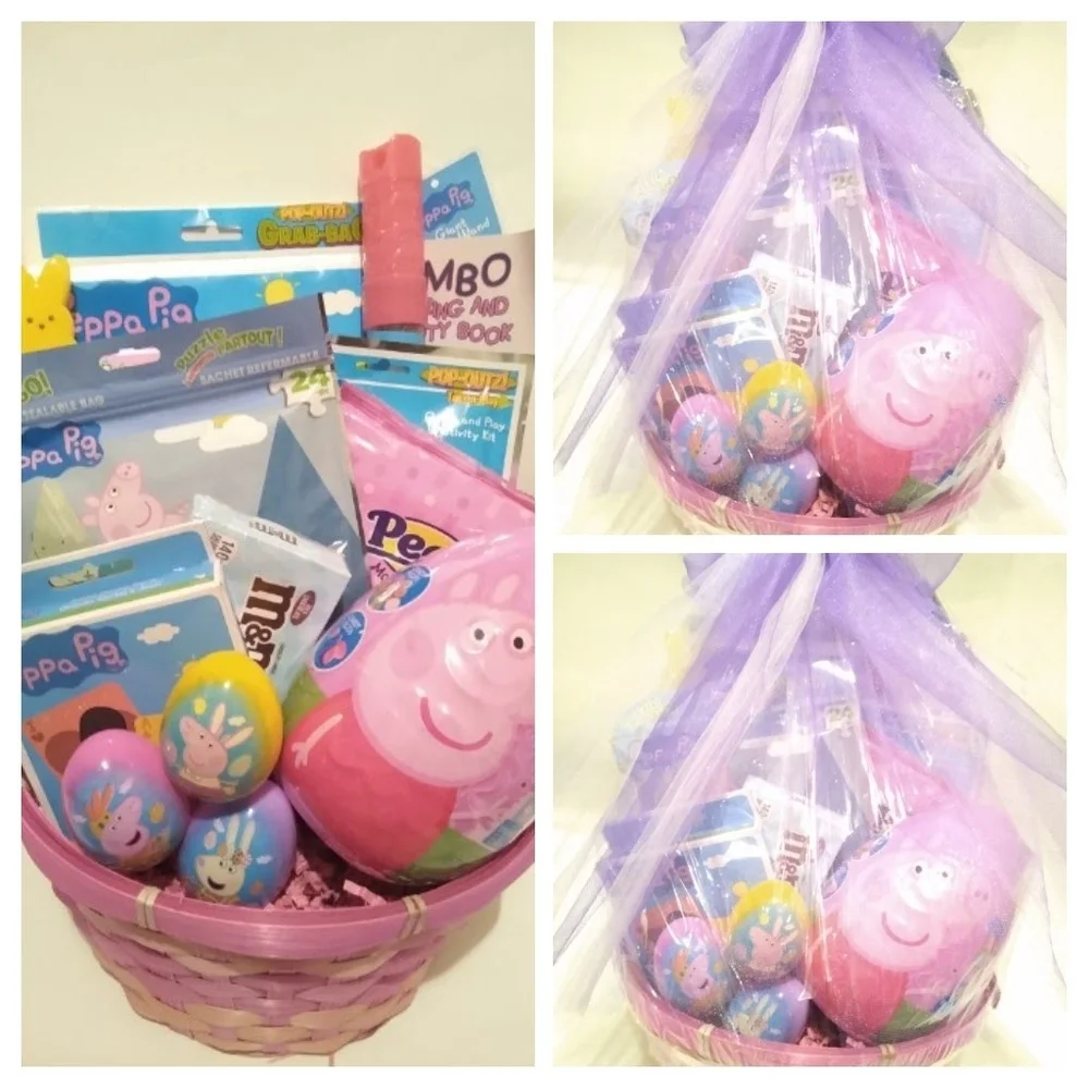 Bamboo Easter Gift Basket